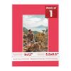 9x12 Mat Bevel Cut for 5.5x8.5 Photos - Acid Free Cardinal Red Precut Matboard With Backing Board and Crystal Clear, Self Seal Photo Mat Bag - For Pictures, Photos, Framing - 4-ply Thickness view 1