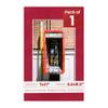Poster Palooza 7x11 Mat Bevel Cut for 5.5x8.5 Photos - Acid Free Bright Red Suede Precut Matboard - for Pictures, Photos, Framing - 4-ply Thickness view 1