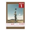 13x19 Mat Bevel Cut for 11.7x16.5 Photos - Acid Free Aged Oak Brown Precut Matboard With Backing Board and Crystal Clear, Self Seal Photo Mat Bag - For Pictures, Photos, Framing - 4-ply Thickness view 1