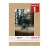 Poster Palooza 8x11 Mat Bevel Cut for 5.5x8.5 Photos - Acid Free Beige Suede Precut Matboard - For Pictures, Photos, Framing - 4-ply Thickness view 1