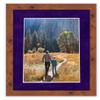 10x18 Mat Bevel Cut for 8.5x11 Photos - Acid Free Purple Crocus Suede Precut Matboard With Backing Board and Crystal Clear, Self Seal Photo Mat Bag - For Pictures, Photos, Framing - 4-ply Thickness view 4