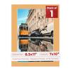 8.5x11 Mat Bevel Cut for 7x10 Photos - Acid Free Topaz Orange Precut Matboard With Backing Board and Crystal Clear, Self Seal Photo Mat Bag - For Pictures, Photos, Framing - 4-ply Thickness view 1