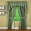 Horizon 3LayerLock True Blackout Thermal 112" Wide Panel Pair with Tieback 4 Piece Set, 84-Inch Length, Sage view 3