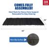 Product Trend Furniture Fix Steel for Chair, Sofa, Loveseat, Mattress, or Couch-Cushion Support, Supercomfortable Nonslip Adjustable Seat Support, Extend Furniture Life, (44 x 26) Inches Deep (Black) view 2