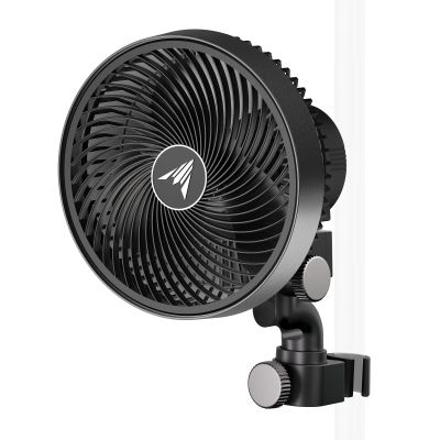 AC Infinity CLOUDRAY S6, Grow Tent Clip Fan 6 with Redesigned Long-Life EC Motor, Custom 10 Dynamic Wind Speeds and 10-Level Oscillation, Weatherproof IP-54, for Hydroponics Circulation Cooling