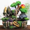 Rocky Falls Indoor Tabletop Water Fountain Tabletop Fountain Indoor Atomized Waterfall Decorative Desktop Fountain Retro Rockery and Flowing Water Desktop Fountain Serene Rock Water Feature Indoor Rel view 3