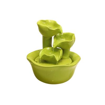 Rocky Falls Indoor Tabletop Water Fountain Tabletop Fountain Indoor Lotus Leaf Decoration Desktop Fountain Bedroom Living Room Decoration Desktop Fountain Serene Rock Water Feature Indoor Relaxation F