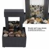 Rocky Falls Indoor Tabletop Water Fountain Waterfall Tabletop Fountain Indoor Waterfall Fountain Decoration Tabletop Fountain with Stones for Home Decor Serene Rock Water Feature Indoor Relaxation Fou view 4