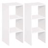 ClosetMaid Vertical Cube Organizer, White (3 Pack) view 1