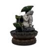 Rocky Falls Indoor Tabletop Water Fountain Desktop Fountain Indoor Decoration Water Fountains Meditation Tabletop Fountain Buddha Statue Table Waterfall Fountain Serene Rock Water Feature Indoor Relax view 1