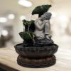 Rocky Falls Indoor Tabletop Water Fountain Desktop Fountain Indoor Decoration Water Fountains Meditation Tabletop Fountain Buddha Statue Table Waterfall Fountain Serene Rock Water Feature Indoor Relax view 2