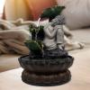 Rocky Falls Indoor Tabletop Water Fountain Desktop Fountain Indoor Decoration Water Fountains Meditation Tabletop Fountain Buddha Statue Table Waterfall Fountain Serene Rock Water Feature Indoor Relax view 3