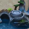 Rocky Falls Indoor Tabletop Water Fountain Desktop Fountain Rockery Flowing Water Desktop Fountain Living Room Decorative Fountain Indoor Water Feature Waterfall Fountain Serene Rock Water Feature Ind view 4
