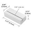 WILLOWDALE 6Pcs 2.17 Inch Wedding Place Card Holder, Photo & Picture Stand view 2