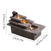 Rocky Falls Indoor Tabletop Water Fountain Desktop Fountain Living Room Desktop Decorative Fountain Desktop Waterfall Fountain Indoor Running Water Decorative Fountain Serene Rock Water Feature Indoor view 2