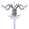 AKaSping Coat Rack with 16 Hooks Metal Hat Rack with Natural Marble Base Heavy Duty Tree Holder Hanger Rack Freestanding Coat Racks Stand Modern Clothes Rack for Entryway Living Room Bedroom view 4