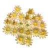 100pcs Mini Artificial Silk Sunflower Heads 1.8" 45mm Fabric Floral Daisy for Home Decoration Wedding Decor, Gerbera Flowers Bride Holding Flowers,Garden Craft Art Decor (Light Green) view 1