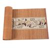 1pcs Bamboo Mat Tea Tray Mat, Chinese Tea Ceremony Tea Table Setting Supplies Tea Set Mat, Zen Table Flag (Color : Beige cloth, Size : 30x120cm) view 1
