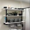 ROGMARS Industrial Pipe Shelving Bathroom Shelves with Towel Bar,3 Tier 24 inch Retro White Rustic Farmhouse Industrial Wall Shelf Bathroom Shelves Over Toilet for Storage view 1