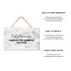 Only Those Who Capture The Moment Are Real Wooden Sign Wood Texture 10x16in Hanging Wood Sign Motivational Gift Idea Farmhouse Shabby Welcome Front Door Sign for Porch,Living Room,Home Decor view 4
