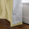 TWOPAGES Pearl Pinch Pleat Curtain 96 Inch Length Light Filtering Room Darkening Dupioni Silk Curtain for Bedroom, Double Layer Lined Curtain Window Treatment (1 Panel, W26 x L96) view 4