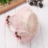 EESLL 2PCS Lace Ribbon Romance Wedding Flower Basket Flower Girl Basket,Woven Storage Basket,Decorative Flower Basket ,Pink Flower Girl Basket (CS2011THTNRO17TPXN7) view 2