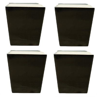 LUOFDCLDDD Furniture Legs4Pcs Bed Risersniture Feet Riser Heavy Duty Wooden Base Bed Lifts Desk Extender Wood Bed Desk Riser Lifter Table Lift Storage for Tv Coffee Sofa Cabinet Tea Angle/B/8Cm/3.1In