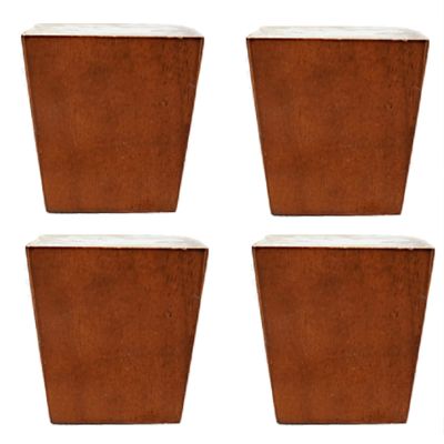 LUOFDCLDDD Furniture Legs4Pcs Bed Risersniture Feet Riser Heavy Duty Wooden Base Bed Lifts Desk Extender Wood Bed Desk Riser Lifter Table Lift Storage for Tv Coffee Sofa Cabinet Tea Angle/C/8Cm/3.1In