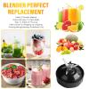 Pilipane 6 Fins Blender Blade, Blender Blade Replacement Parts Compatible with for n1 nja iQ 900W BL454 70 BL455 70 and 1000W BL481 70 BL482 70 BL483 70 BL480 BL480D view 2