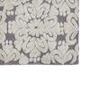 Better Trends Medallion Collection is a Tufted Bath Mat Rug 100% Cotton in Vibrant Colors, 20" x 60", Gray & Natural view 4