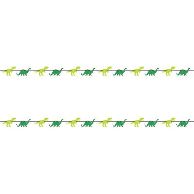 Beistle 2 Piece Dinosaur Banners For Happy Birthday Party Brontosaurus and T-Rex Decorations