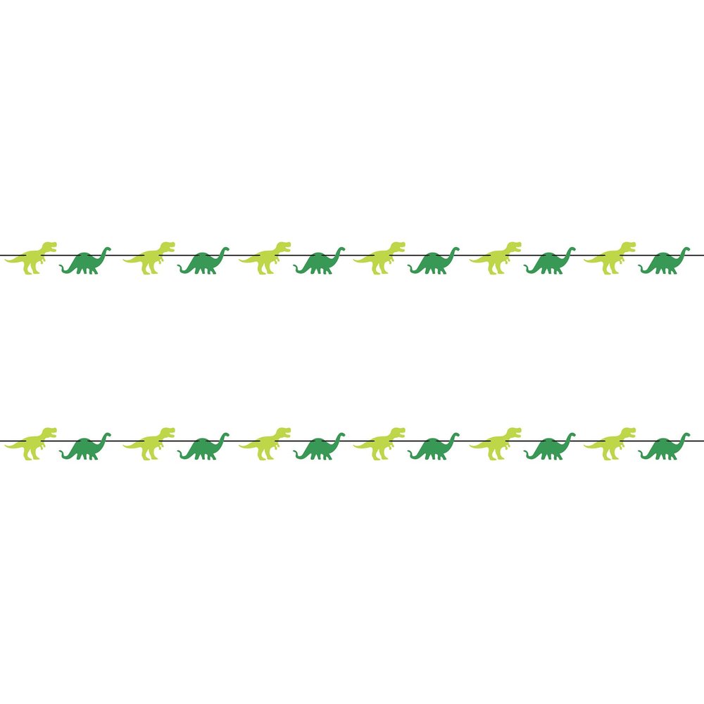 Beistle 2 Piece Dinosaur Banners For Happy Birthday Party Brontosaurus and T-Rex Decorations