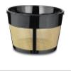 CAFE BREW COLLECTION Hamilton Beach Permanent Gold Filter, Fits 8-12 Cup Reusable Basket Coffee Filter for Hamilton Beach Coffee Makers and Brewers, Stainless, Steel, BPA Free view 1