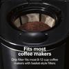CAFE BREW COLLECTION Hamilton Beach Permanent Gold Filter, Fits 8-12 Cup Reusable Basket Coffee Filter for Hamilton Beach Coffee Makers and Brewers, Stainless, Steel, BPA Free view 3