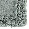 Better Trends Premium Bathroom 30 Round Mat 100% Cotton, Water Absorbent Non-Slip Backing, Machine Washable for Bathroom, Tub, and Shower Use, Sage Shaggy Border Collection view 4