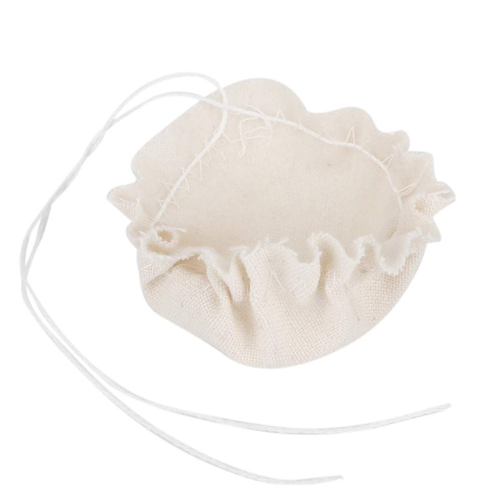 10pcs Reusable Cloth Coffee Filter, Cotton Cloth Filter for Various Siphon Coffee Pots Reusable and Easy to Mellow Coffee