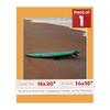 Poster Palooza 16x20 Mat Bevel Cut for 14x16 Photos - Acid Free Golden Orange Precut Matboard - For Pictures, Photos, Framing - 4-ply Thickness view 1