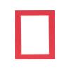 Poster Palooza 26x32 Mat Bevel Cut for 22x28 Photos - Acid Free Cardinal Red Precut Matboard - For Pictures, Photos, Framing - 4-ply Thickness view 2