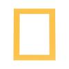Poster Palooza 24x30 Mat Bevel Cut for 22x26 Photos - Acid Free Topaz Orange Precut Matboard - for Pictures, Photos, Framing - 4-ply Thickness view 2