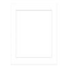 12x16 Mat Bevel Cut for 10x13 Photos - Acid Free Golf Ball Texture Precut Matboard With Backing Board and Crystal Clear, Self Seal Photo Mat Bag - For Pictures, Photos, Framing - 4-ply Thickness view 1
