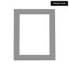 Poster Palooza 24x36 Mat Bevel Cut for 22x30 Photos - Acid Free Mid Grey Precut Matboard - For Pictures, Photos, Framing - 4-ply Thickness view 2