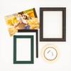 Poster Palooza 24x36 Mat Bevel Cut for 22x30 Photos - Acid Free Forest Green Precut Matboard - For Pictures, Photos, Framing - 4-ply Thickness view 4