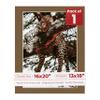 16x20 Mat Bevel Cut for 13x18 Photos - Acid Free Aged Oak Brown Precut Matboard With Backing Board and Crystal Clear, Self Seal Photo Mat Bag - For Pictures, Photos, Framing - 4-ply Thickness view 1