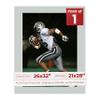 Poster Palooza 26x32 Mat Bevel Cut for 21x28 Photos - Acid Free Grey Precut Matboard - For Pictures, Photos, Framing - 4-ply Thickness view 1