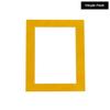 Poster Palooza 24x36 Mat Bevel Cut for 22x30 Photos - Acid Free Bright Yellow Precut Matboard - For Pictures, Photos, Framing - 4-ply Thickness view 2
