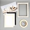 Poster Palooza 24x36 Mat Bevel Cut for 22x30 Photos - Acid Free Cream Precut Matboard - for Pictures, Photos, Framing - 4-ply Thickness view 3