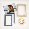 Poster Palooza 24x36 Mat Bevel Cut for 22x30 Photos - Acid Free Brittany Blue Precut Matboard - For Pictures, Photos, Framing - 4-ply Thickness view 4