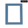 Poster Palooza 24x36 Mat Bevel Cut for 22x30 Photos - Acid Free Steel Blue Precut Matboard - for Pictures, Photos, Framing - 4-ply Thickness view 2