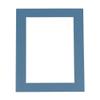 Poster Palooza 24x36 Mat Bevel Cut for 22x30 Photos - Acid Free Steel Blue Precut Matboard - for Pictures, Photos, Framing - 4-ply Thickness view 3