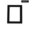 Poster Palooza 26x32 Mat Bevel Cut for 22x28 Photos - Acid Free Black with Black Core Precut Matboard - For Pictures, Photos, Framing - 4-ply Thickness view 2